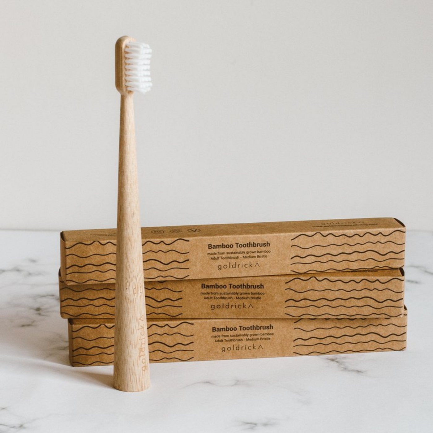 Goldrick Bamboo Toothbrush Adult - Radical Living