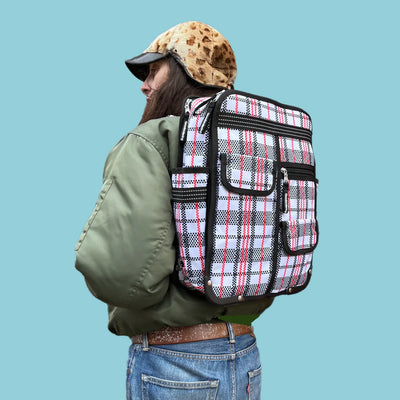 Goodordering Eco Classic Backpack Tartan - Radical Giving