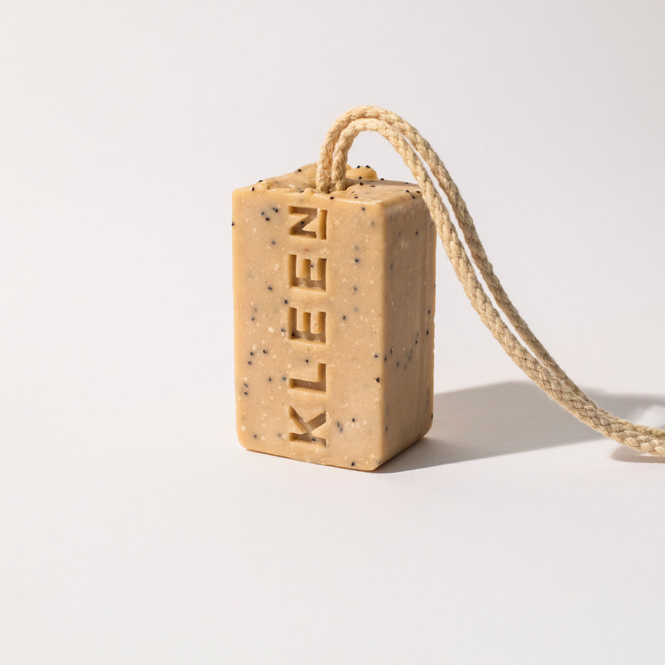Kleen Foot Loose Natural Soap on a Rope - Radical Living