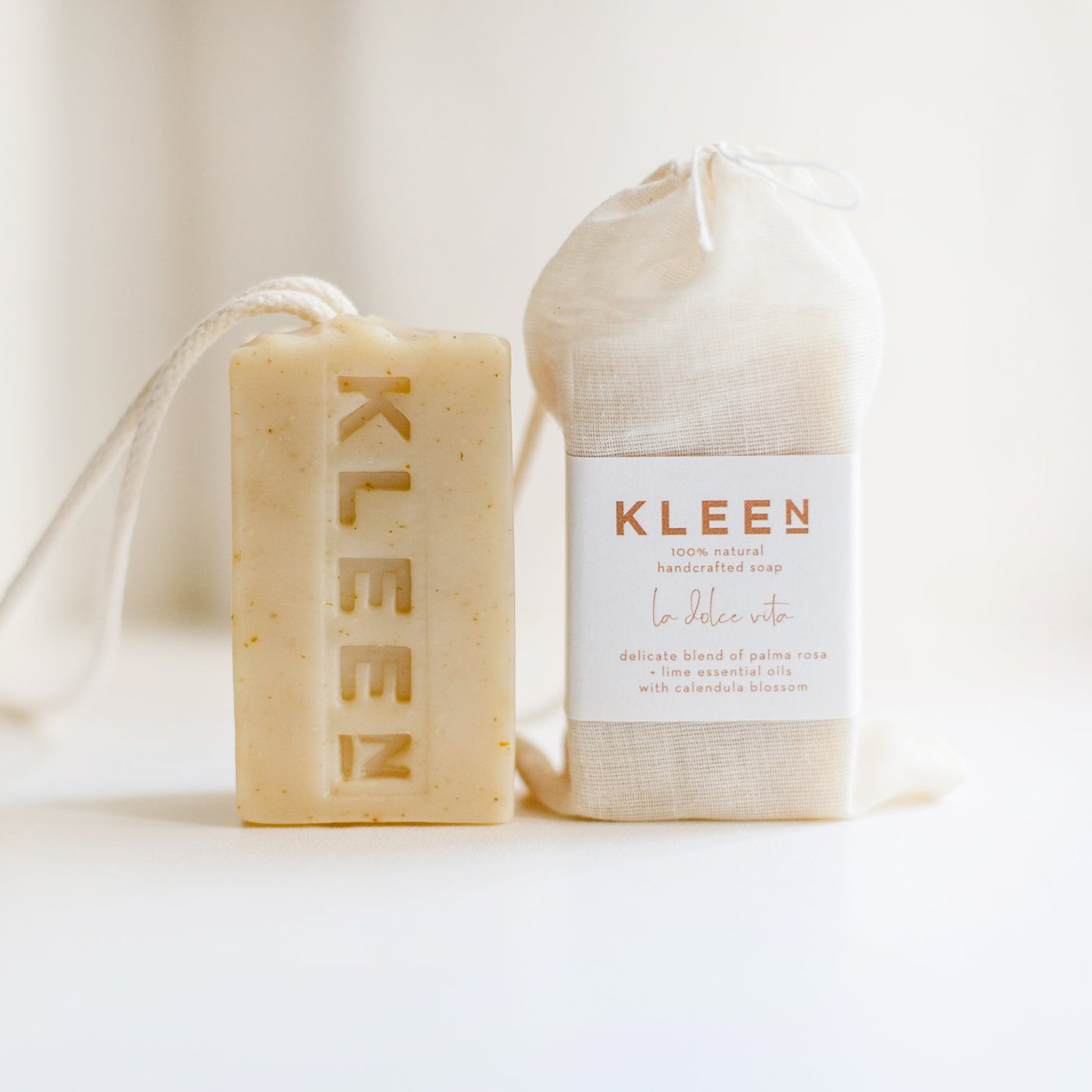 Kleen La Dolce Vita Natural Soap on a Rope - Radical Living