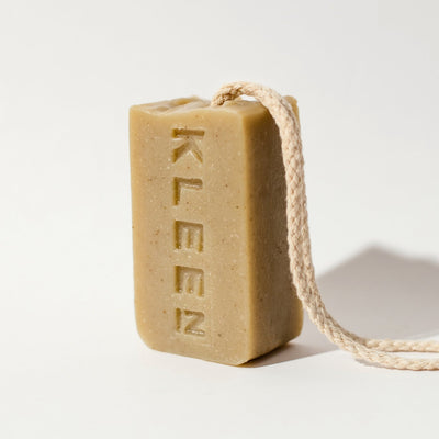 Kleen Woodstock Natural Soap on a Rope - Radical Living