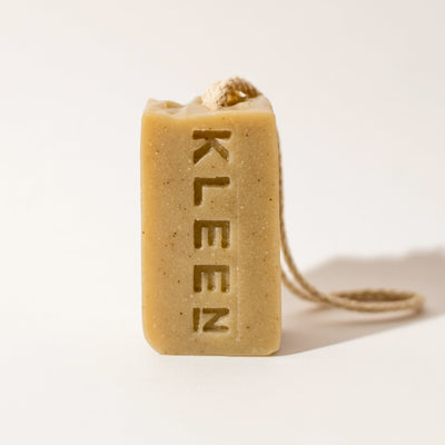 Kleen Woodstock Natural Soap on a Rope - Radical Living