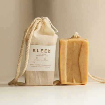 Kleen Yellow Mellow Natural Soap on a Rope - Radical Living