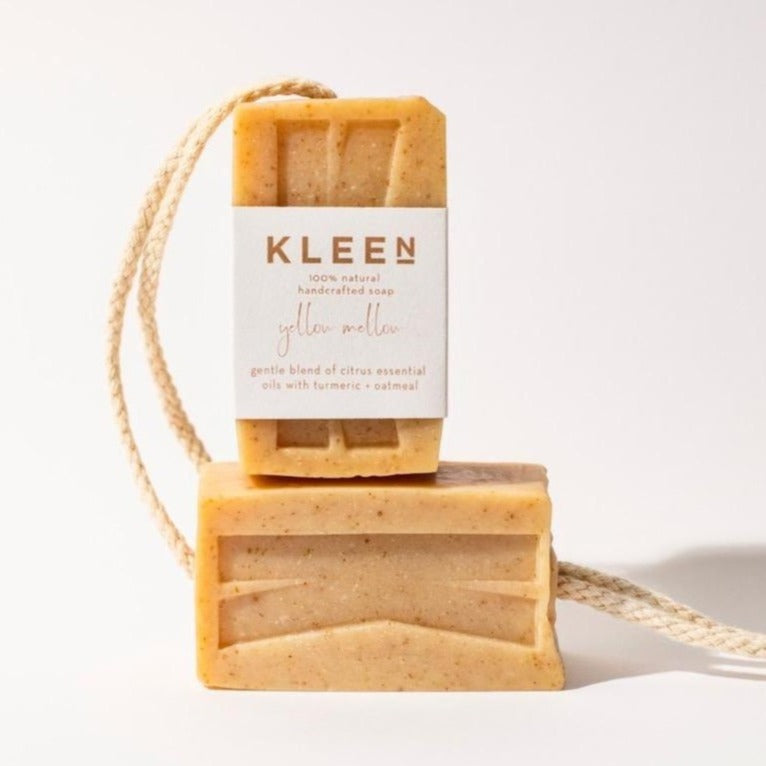 Kleen Yellow Mellow Natural Soap on a Rope - Radical Living