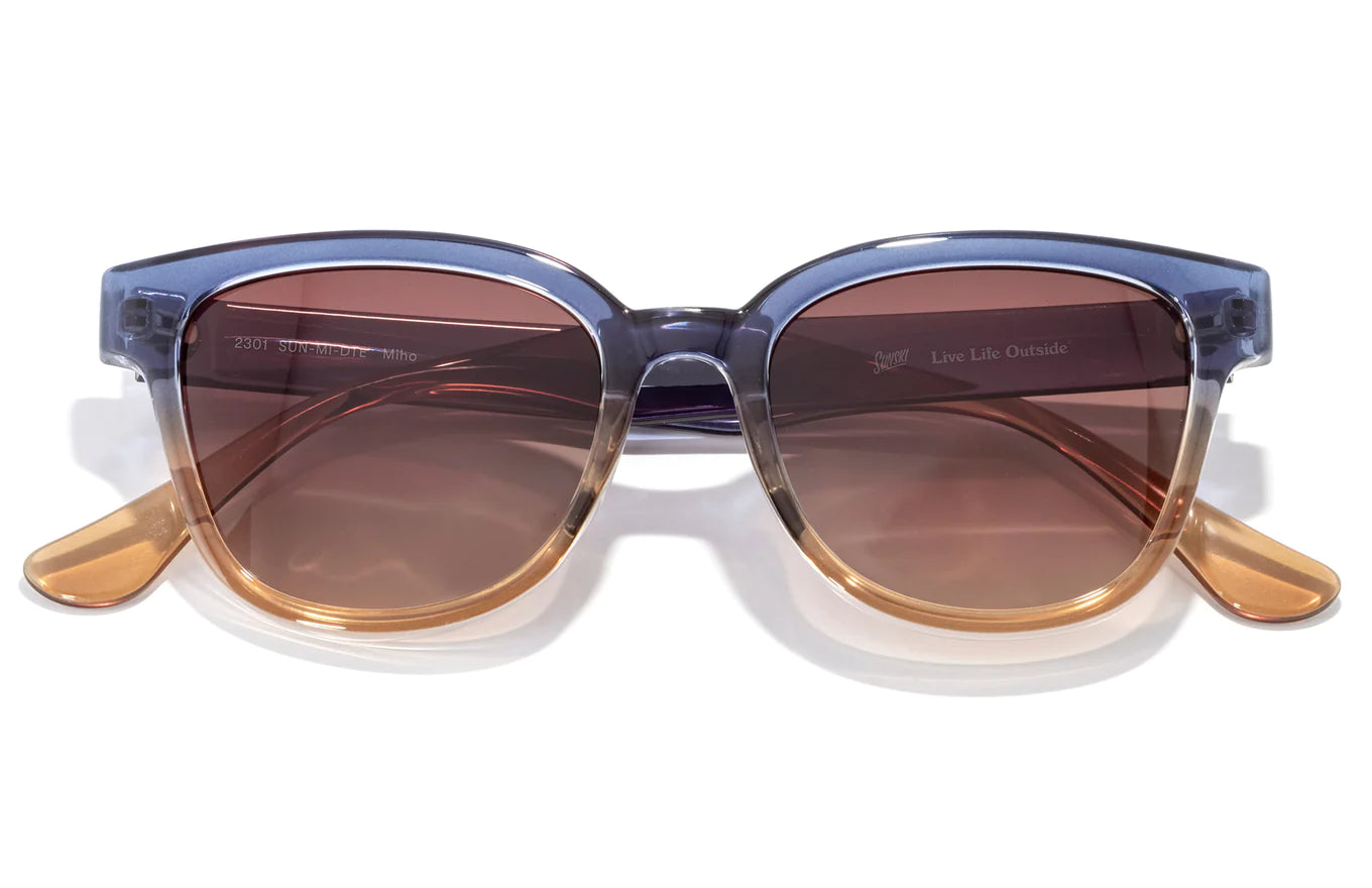 Sunski Miho Sunglasses Dawn Terra Fade - Radical Giving