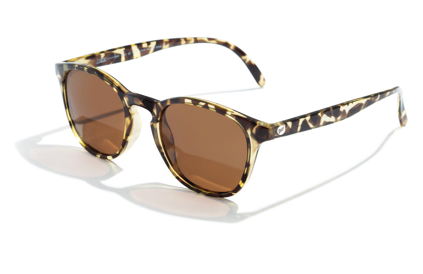 Sunski Yuba Sunglasses Tortoise Amber