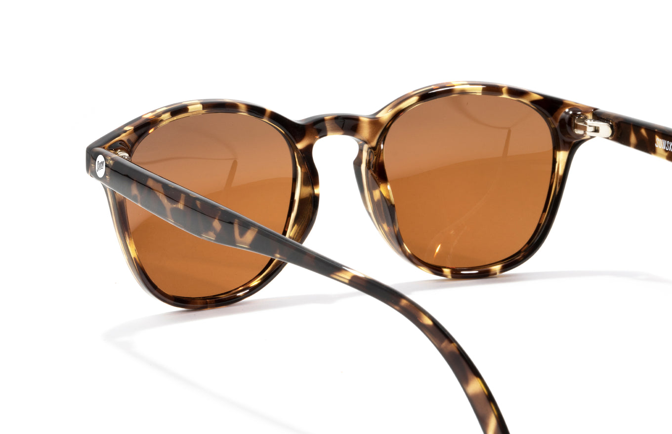 Sunski Yuba Sunglasses Tortoise Amber